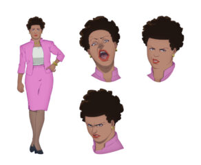 Amanda Waller (voiced by Kujira)