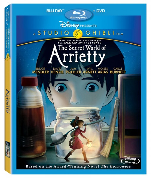 The Secret World of Arrietty DVD/Blu-ray combo pack