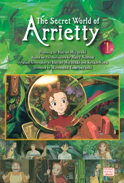 The Secret World of Arrietty Film Comic