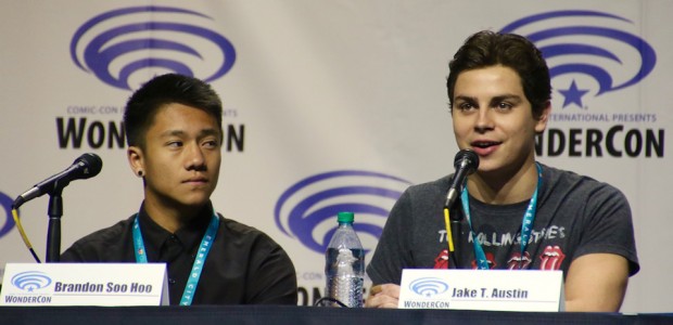 Brandon Soo Hoo and Jake T Austin