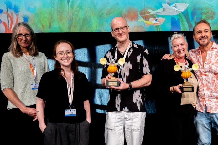 Cartoon Forum Tribute Award winners, 2024 [ph. © Celia Lenoir]