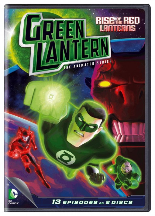 Green Lantern: The Animated Series - Rise of the Red Lanterns DVD