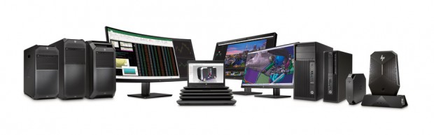 HP Z Series Workstation Family_HP Z4, Z6 and Z8 Workstations with HP Z38c_ZBooks, Z31x, Z27n Displays_Z240_Z240SFF_Z2 Mini Workstations and HP ZVR