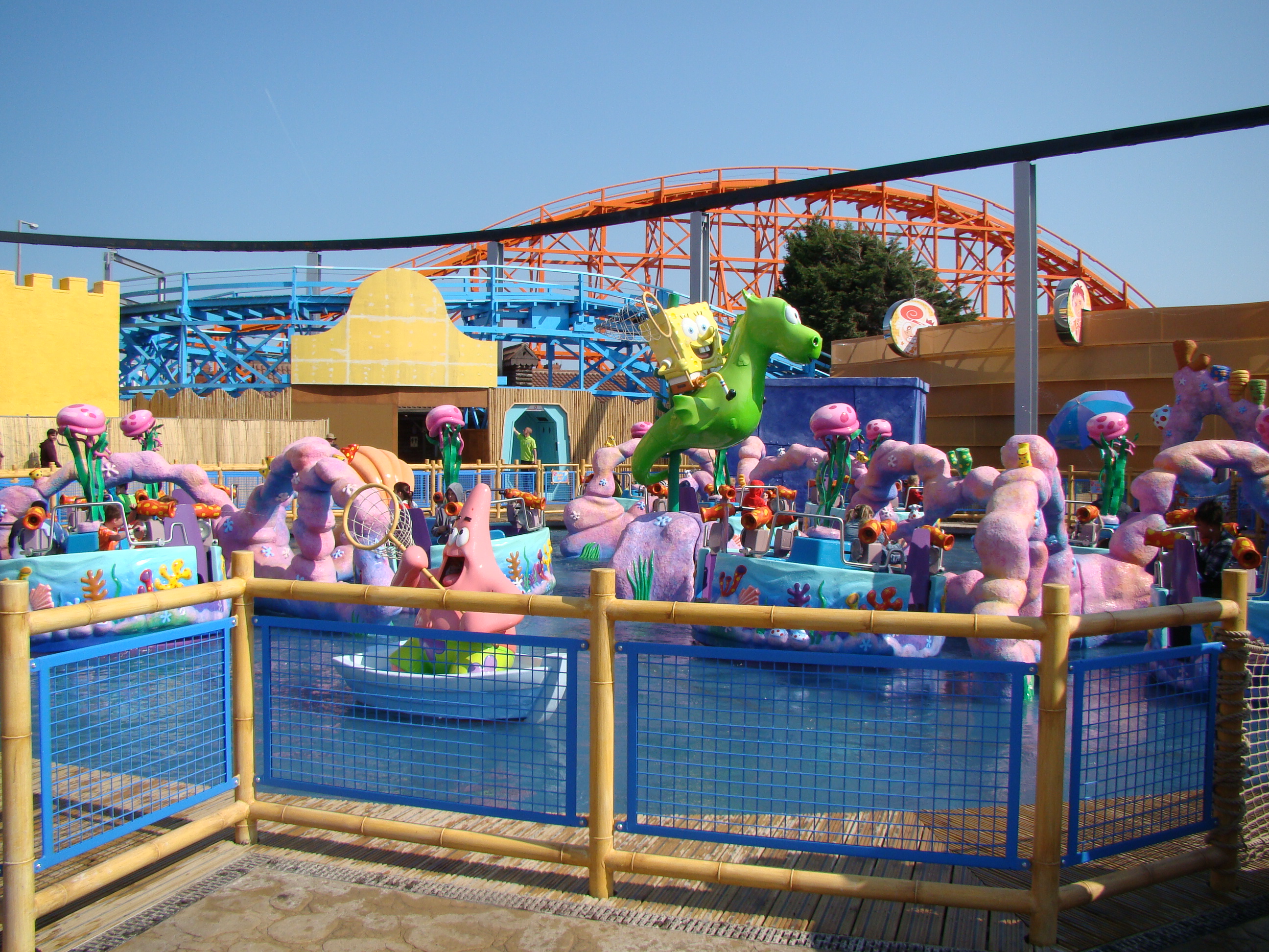 Spongebob’s Splash Bash Nickelodeon Land Blackpool Pleasure Beach