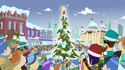 Johnny Test's A Holly Johnny Christmas episode