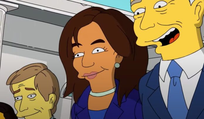 Kamala Harris on The Simpsons episodes West Wing Story