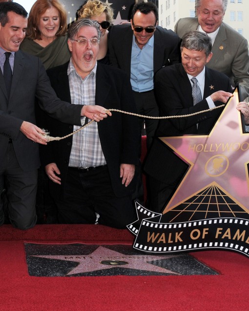 THE SIMPSONS Creator and Executive Producer Matt Groening during the Star Dedication on the Hollywood Walk of Fame Tuesday, Feb. 14 in Hollywood, CA. THE SIMPSONS © 2012 TCFFC ALL RIGHTS RESERVED. CR: Scott Kirkland/FOX