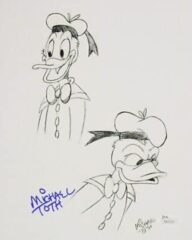 Mike Toth Donald Duck (image provided by Christine Vergara)