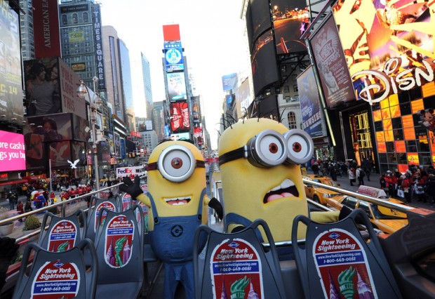 Despciable Me 2 Minions in Manhattan