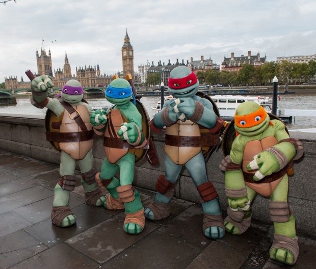 Nickelodeon's Teenage Mutant Ninja Turtles take over London