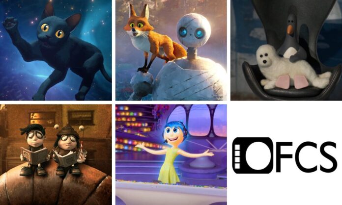 Online Film Critics Animation nominees