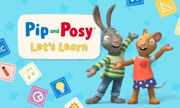 Pip and Posy Lets Learn - Credit © Magic Light Pictures. 2023.