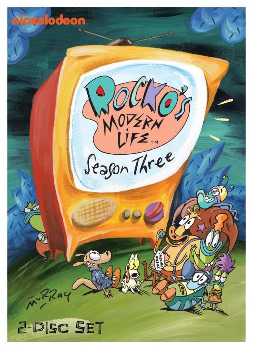 Rocko’s Modern Life: Season Three DVD pack