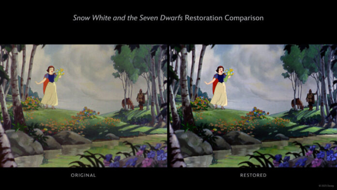 Snow White and the Seven Dwarfs restoration