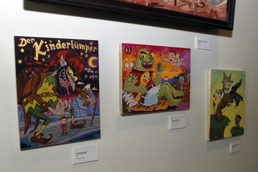 DISNEY CHANNEL - Disney Television Animation hosts a fall art gallery themed "Some Kind of Monster" spotlighting submissions from its pool of talented creative artists, executives and staff at their offices in Glendale, Calif. (Thursday, October 18). (DISNEY CHANNEL/RICK ROWELL)