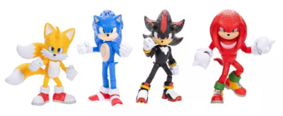 Sonic the Hedgehog 3 figure set