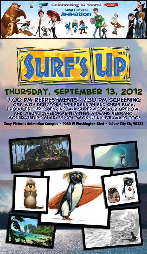 Sony Pictures Animation Surf's Up Screening