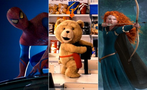 Amazing Spider-Man / Ted / Brave