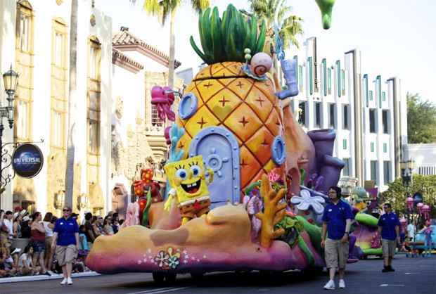 SpongeBob "Shellabration" Planned at Universal Studios