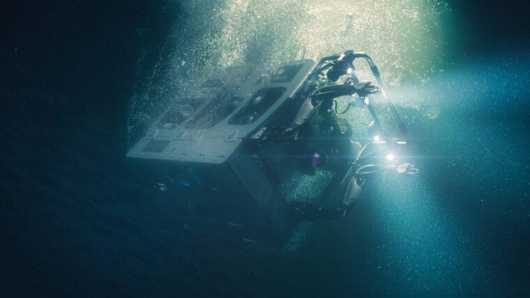 CGI ROV underwater in La Fortuna 