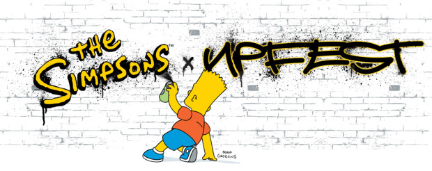 The Simpsons x Upfest