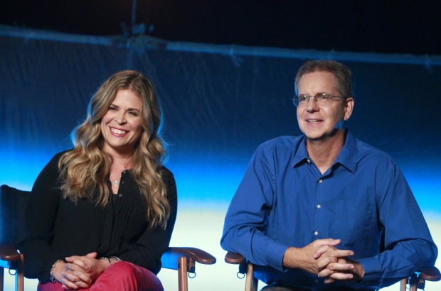 ABC SPECIAL - THE STORY OF FROZEN: MAKING AN ANIMATED CLASSIC - Academy Award-winning directors of "Frozen" - Jennifer Lee and Chris Buck – share the behind-the-scenes secrets of making the biggest animated film of all time in the ABC special "The Story of Frozen: Making An Animated Classic" - airing TUESDAY, SEPT. 2 (8:00-9:00pm, ET) on the ABC Television Network. (ABC/Ron Tom) JENNIFER LEE, CHRIS BUCK