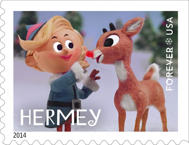 USPS Rudolph Forever Stamps