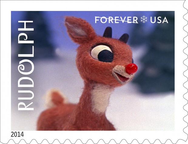 USPS Rudolph Forever Stamps