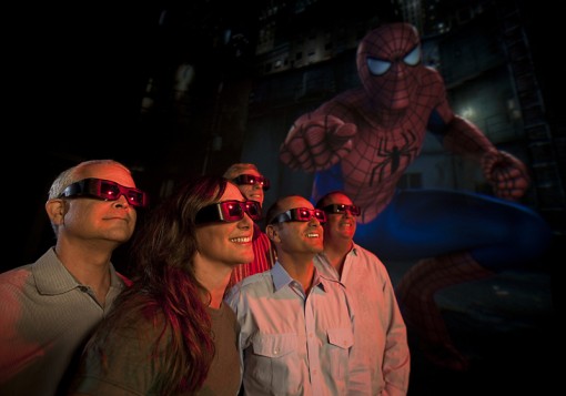 Members of the Universal Creative team at Universal Orlando Resort preview some of the new enhancements being made to The Amazing Adventures of Spider-Man