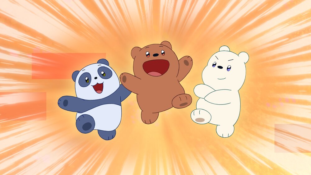 We Baby Bears follows cub versions of Panda (voiced by Amari McCoy), Grizz (Connor Andrade) and Ice Bear (Max Mitchell) and features a new theme song by K-Pop supergroup TRI.BE.