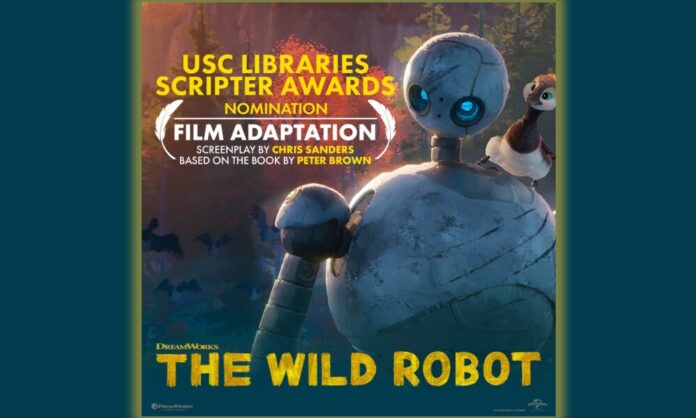 Wild Robot scripter awards