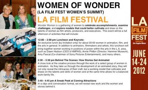 Women of Wonder - LA Film Fest Women's Summit