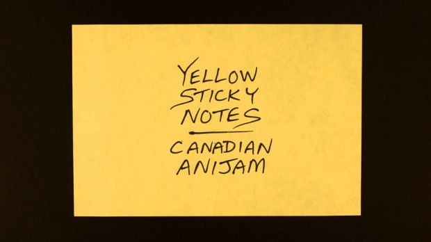 Yellow Sticky Notes | Canadian Anijam