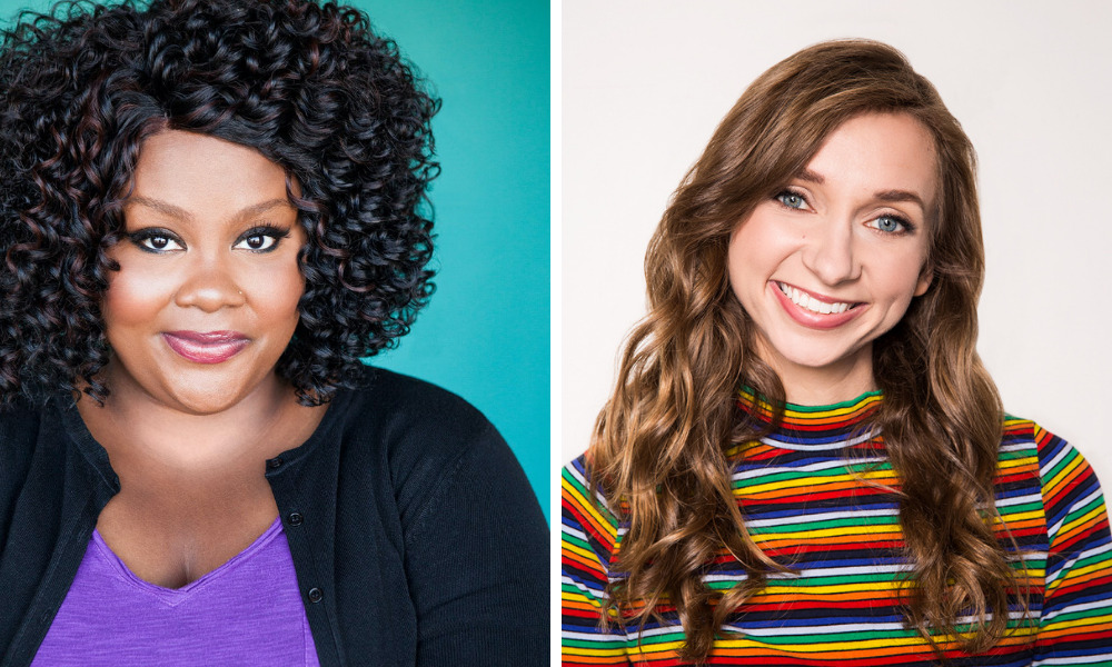 Nicole Byer, Lauren Lapkus (photo: Robyn Von Swank]