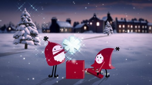 Aardman Animation's Text Santa