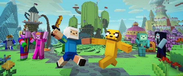 Adventure Time Minecraft Mashup