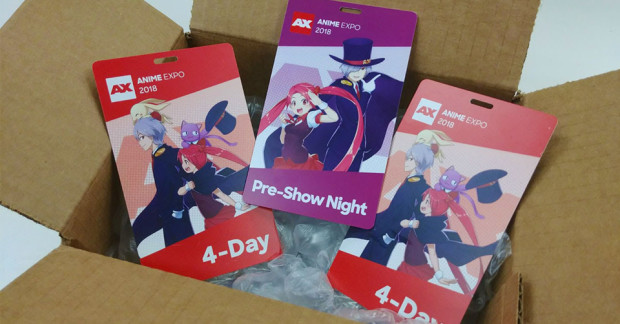 Anime Expo badges