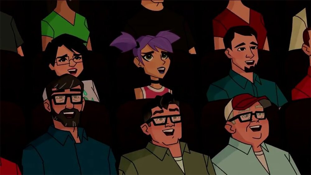 The writing duo also pop up in Big Hero 6: The Series episode "Krei-oke Night"