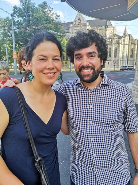 Severn Cullis-Suzuki and Simone Giampaolo