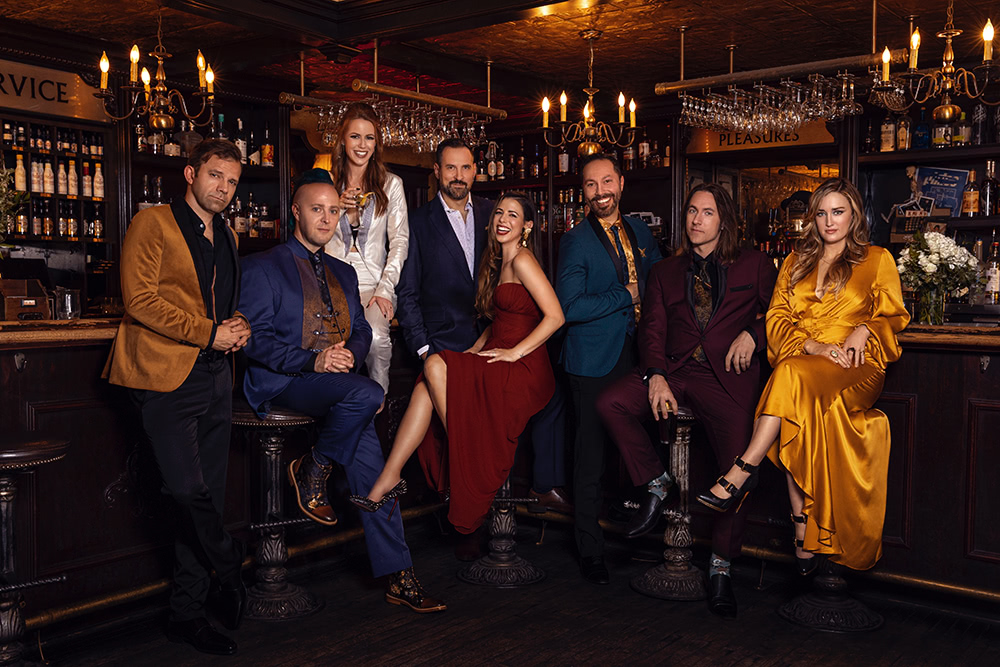 Critical Role creators and cast (From left) Liam O’Brien, Taliesin Jaffe, Marisha Ray, Travis Willingham, Laura Bailey, Sam Riegel, Matthew Mercer and Ashley Johnson. 