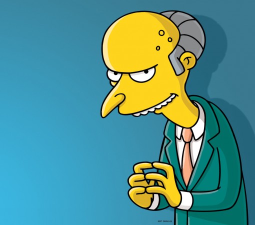 The Simspon's Mr. Burns