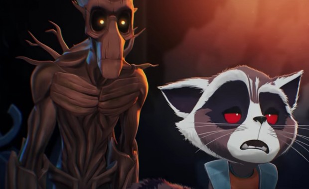 Rocket and Groot