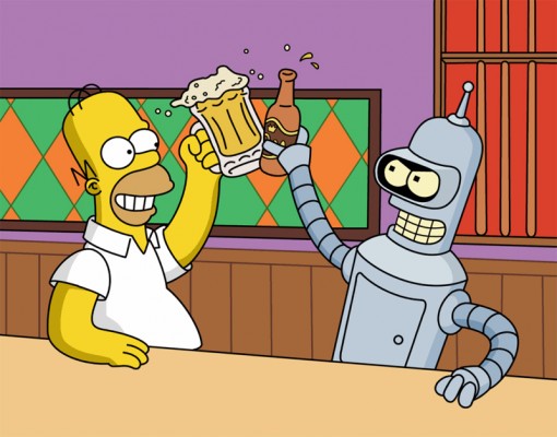 Simpsons/Futurama Crossover Planned for 2014