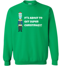 Solar Opposites holiday sweatshirt