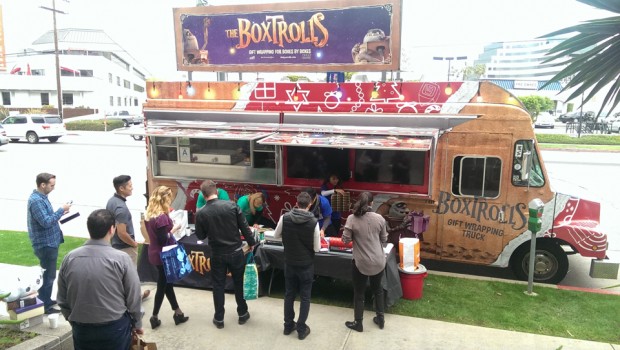 The Boxtrolls Gift Wrapping Truck