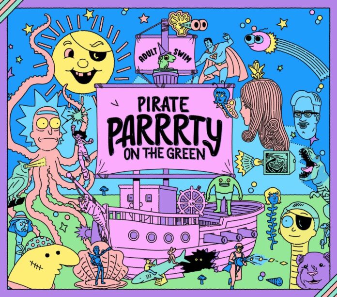 Adult Swim Pirate Parrrty Comic Con