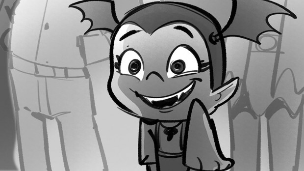 Vampirina storyboard